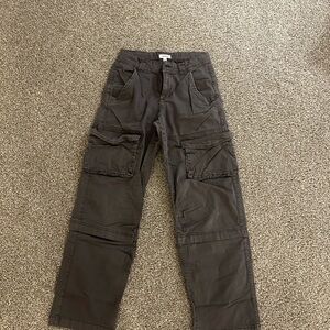 Garage Charcoal Cargo Pants